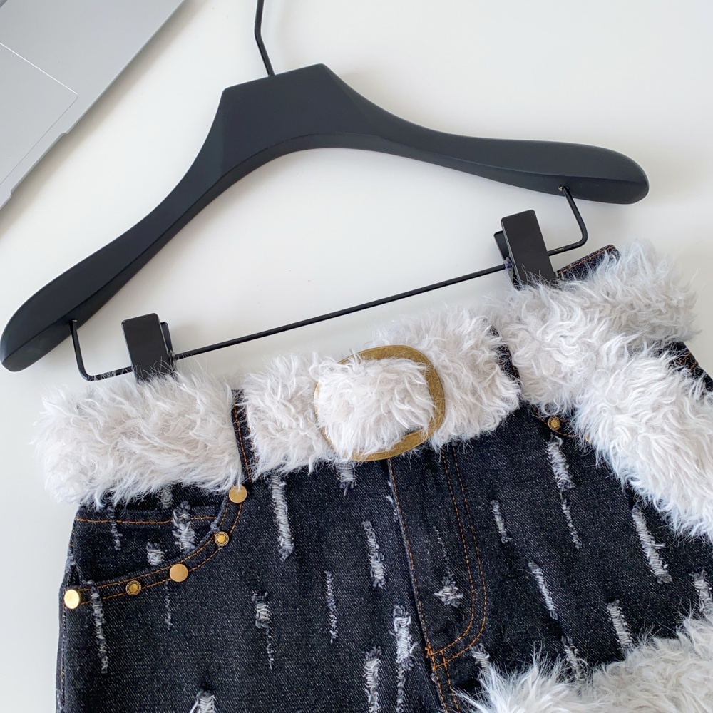 Elmo niche shorts spicegirl short jeans for women