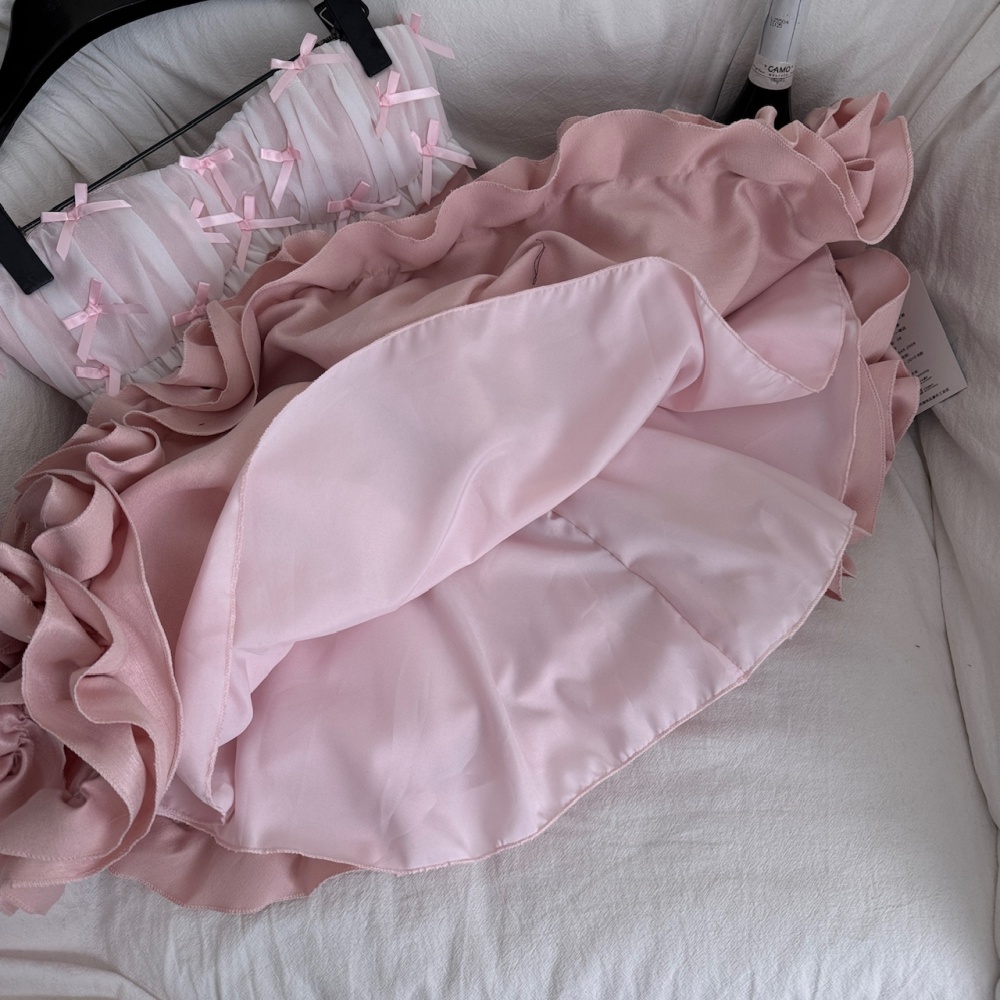 Wrapped chest formal dress bow Sexy underwear