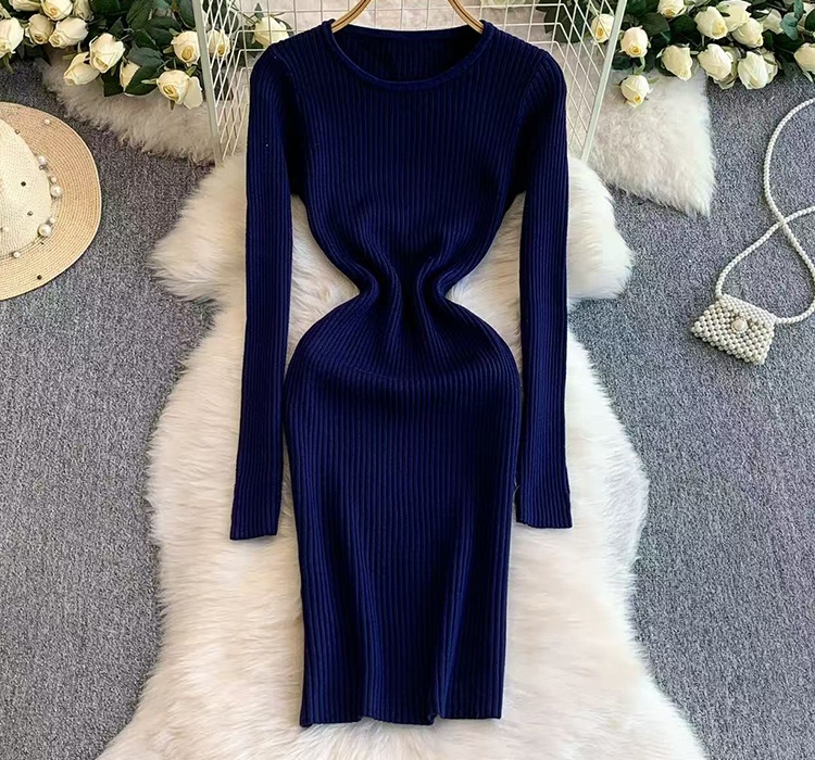 Tight sexy dress Korean style slim T-back for women