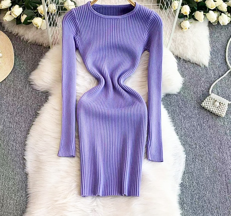 Tight sexy dress Korean style slim T-back for women