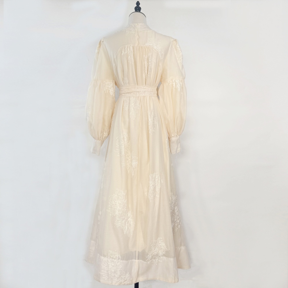 France style refinement long dress loose dress