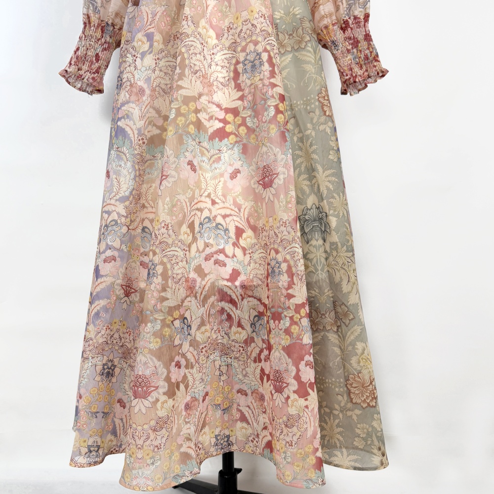 Retro half elastic shirt big skirt short skirt 2pcs set