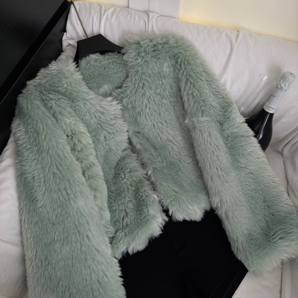 Fashion winter thermal tops sweet clip cotton jacket