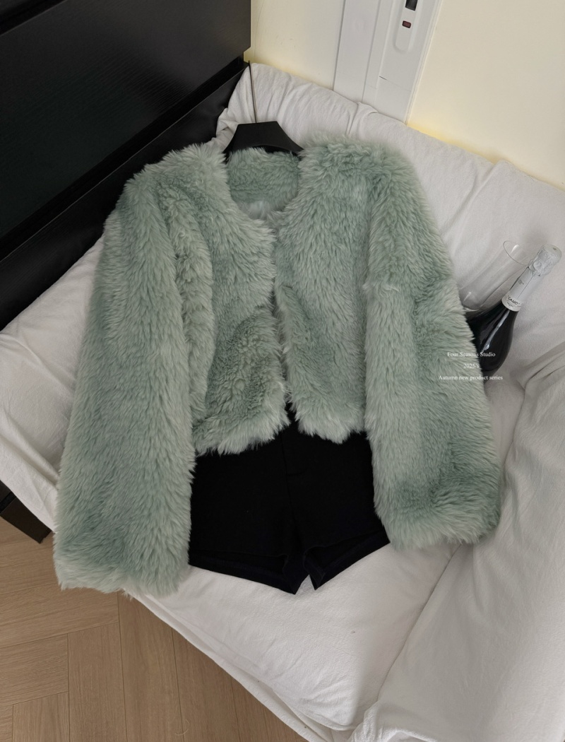 Fashion winter thermal tops sweet clip cotton jacket