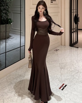 Temperament dress long dress for women