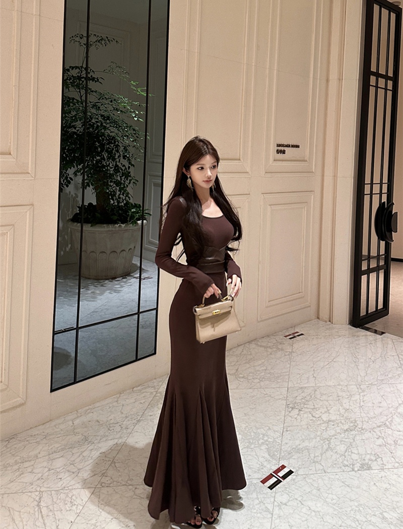 Temperament dress long dress for women