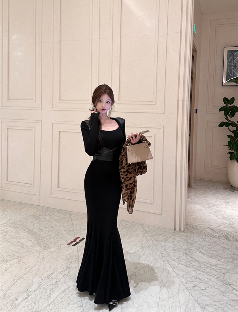 Temperament dress long dress for women