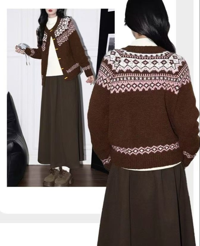 Korean style loose sweater thermal winter tops