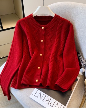 Autumn wears outside coat Western style sweater