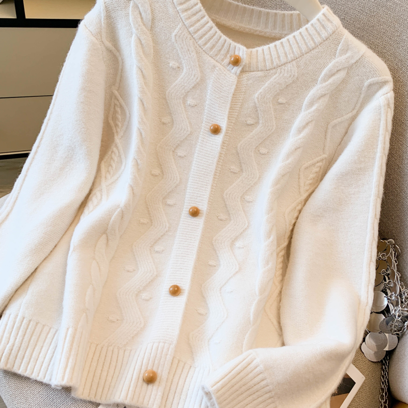 Autumn wears outside coat Western style sweater