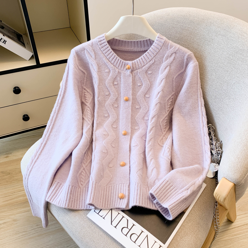 Autumn wears outside coat Western style sweater