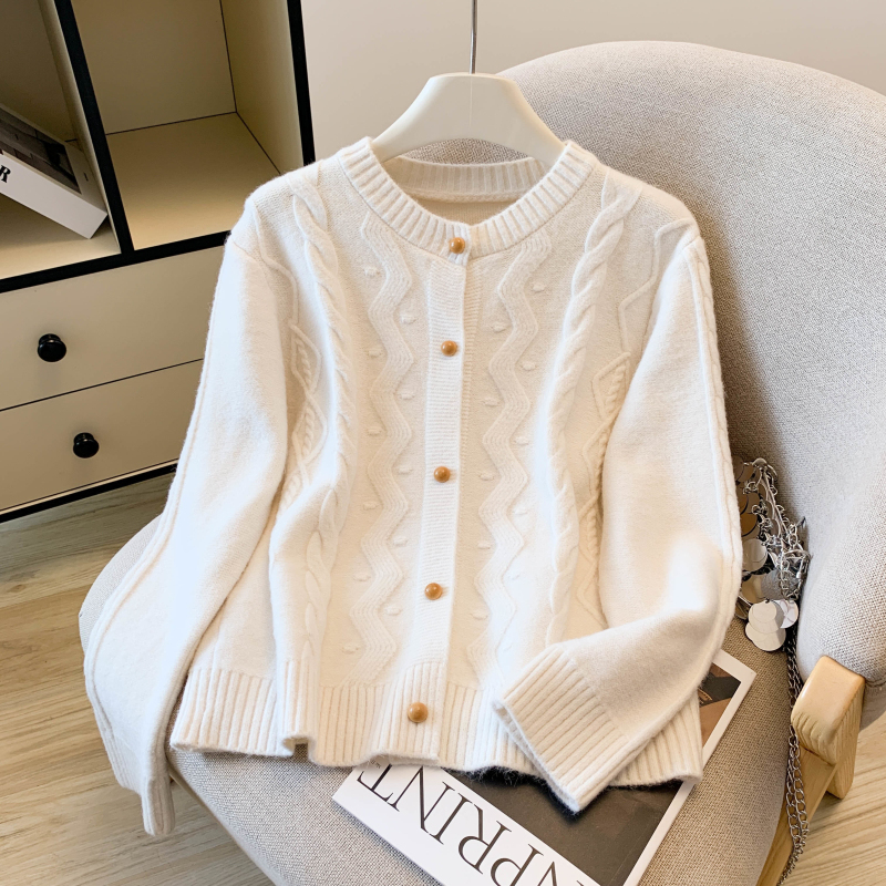 Autumn wears outside coat Western style sweater