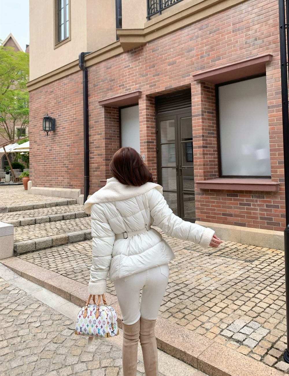 Thick fashion coat thermal down coat