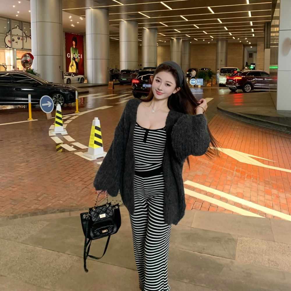 Autumn and winter coat knitted sweater