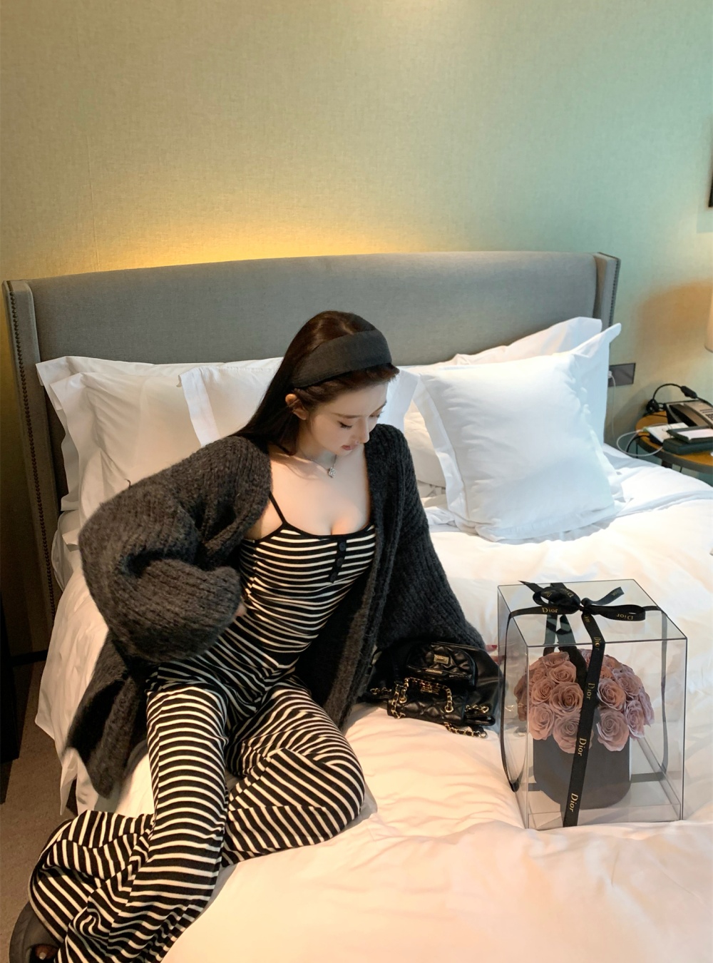 Autumn and winter coat knitted sweater