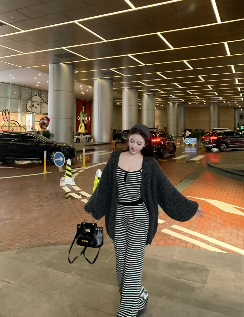 Autumn and winter coat knitted sweater