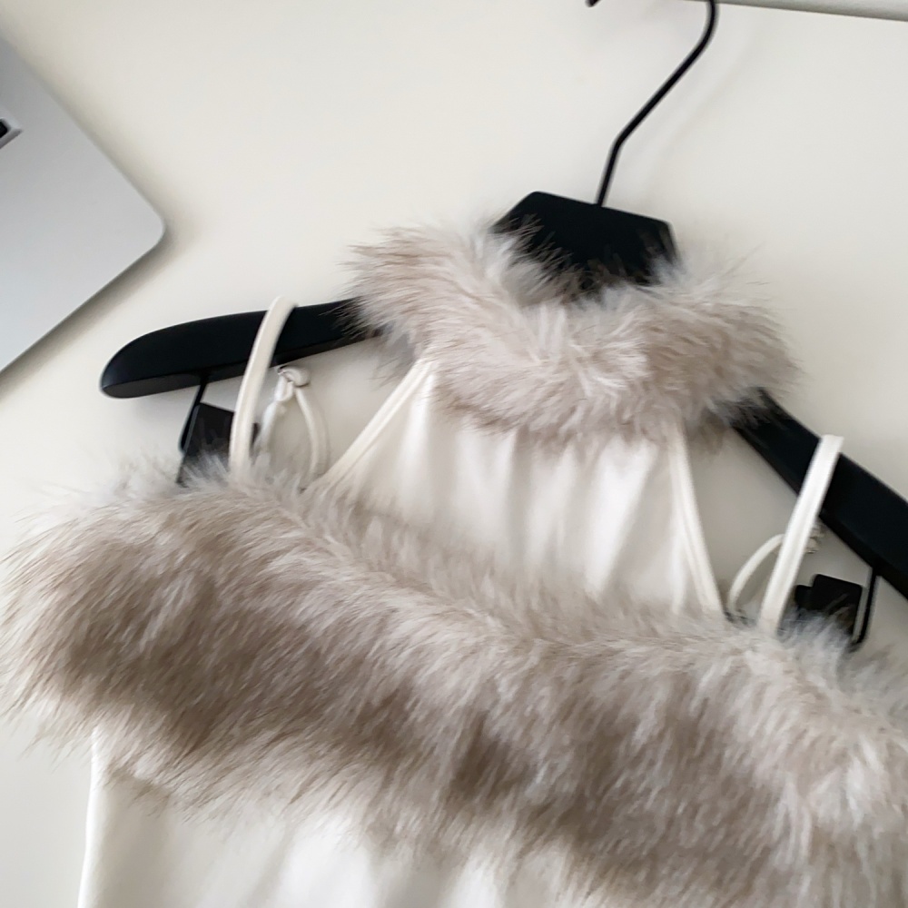 Halter sexy sling vest spicegirl short elmo tops for women