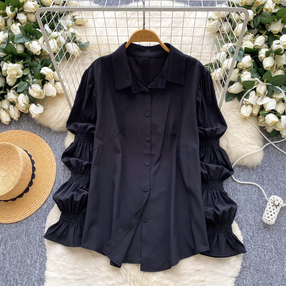 Autumn shirt waistcoat 2pcs set for women