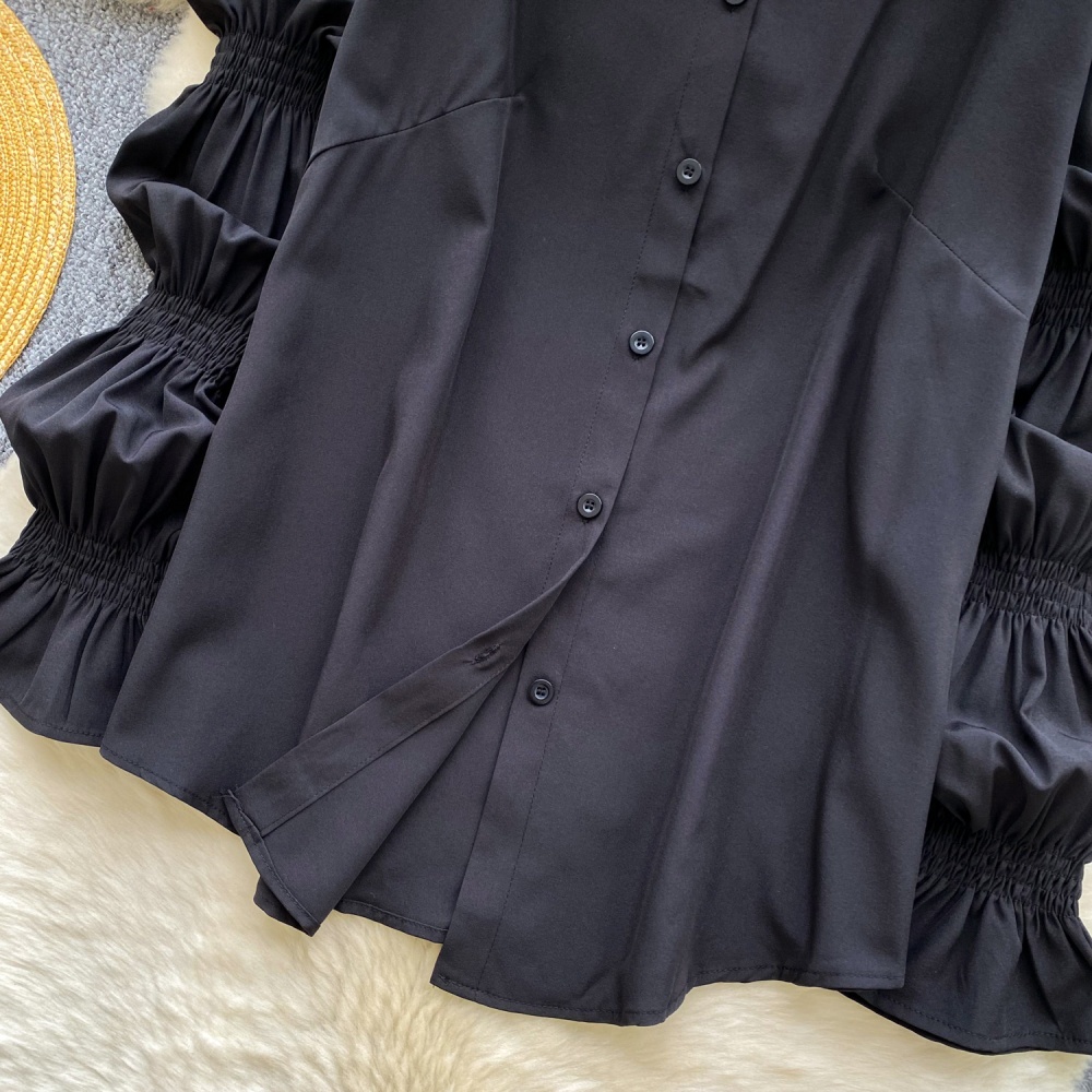 Autumn shirt waistcoat 2pcs set for women