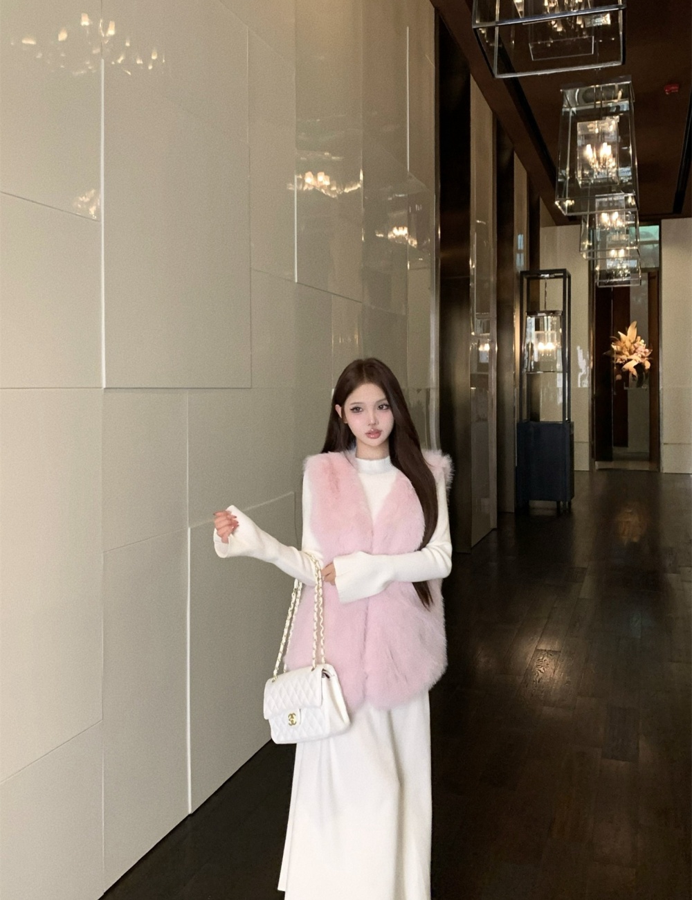 Autumn and winter loose vest sleeveless waistcoat for women