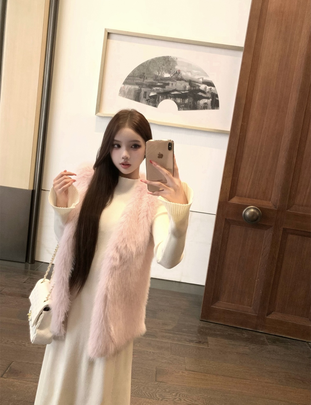 Autumn and winter loose vest sleeveless waistcoat for women