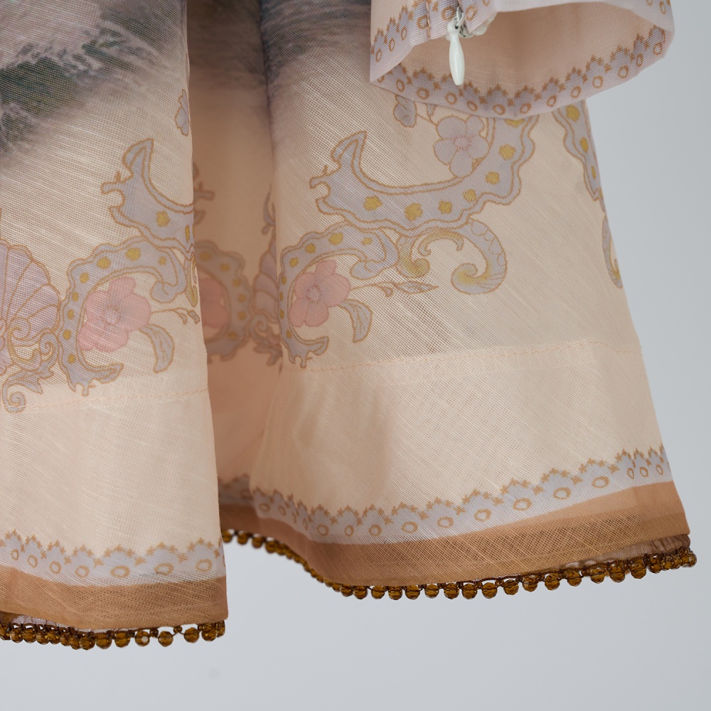 Vacation mini pattern dress