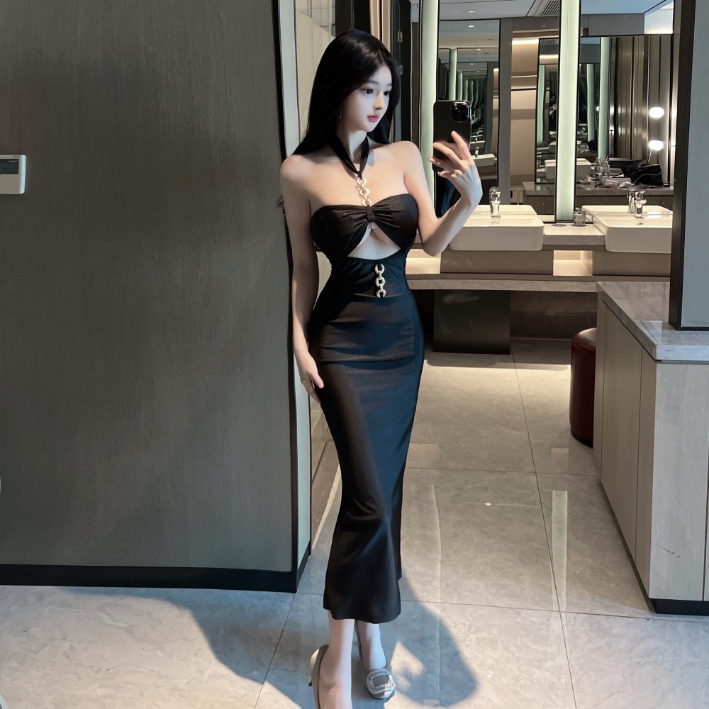 Sling fashion formal dress spicegirl tight dress for women