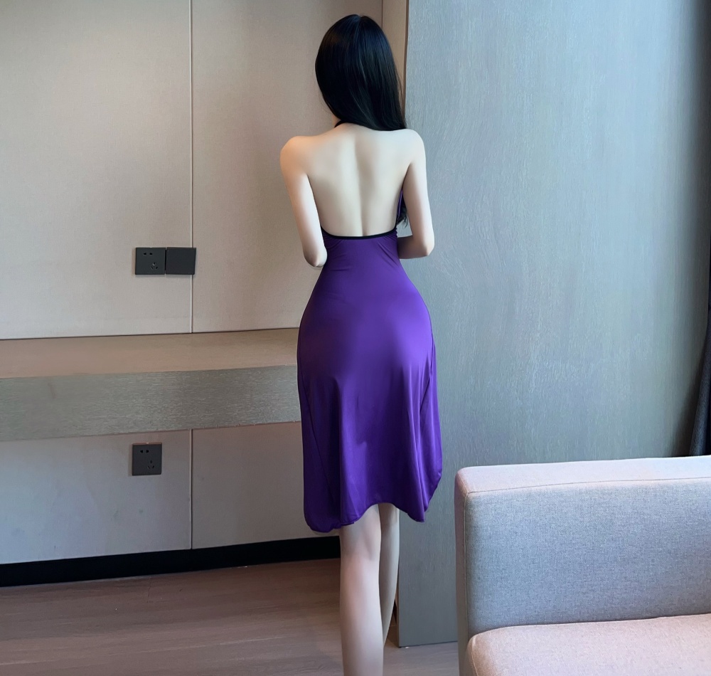 Spicegirl enticement European style hollow dress for women