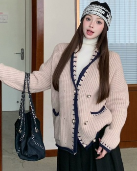 Autumn and winter lazy coat cashmere sweater