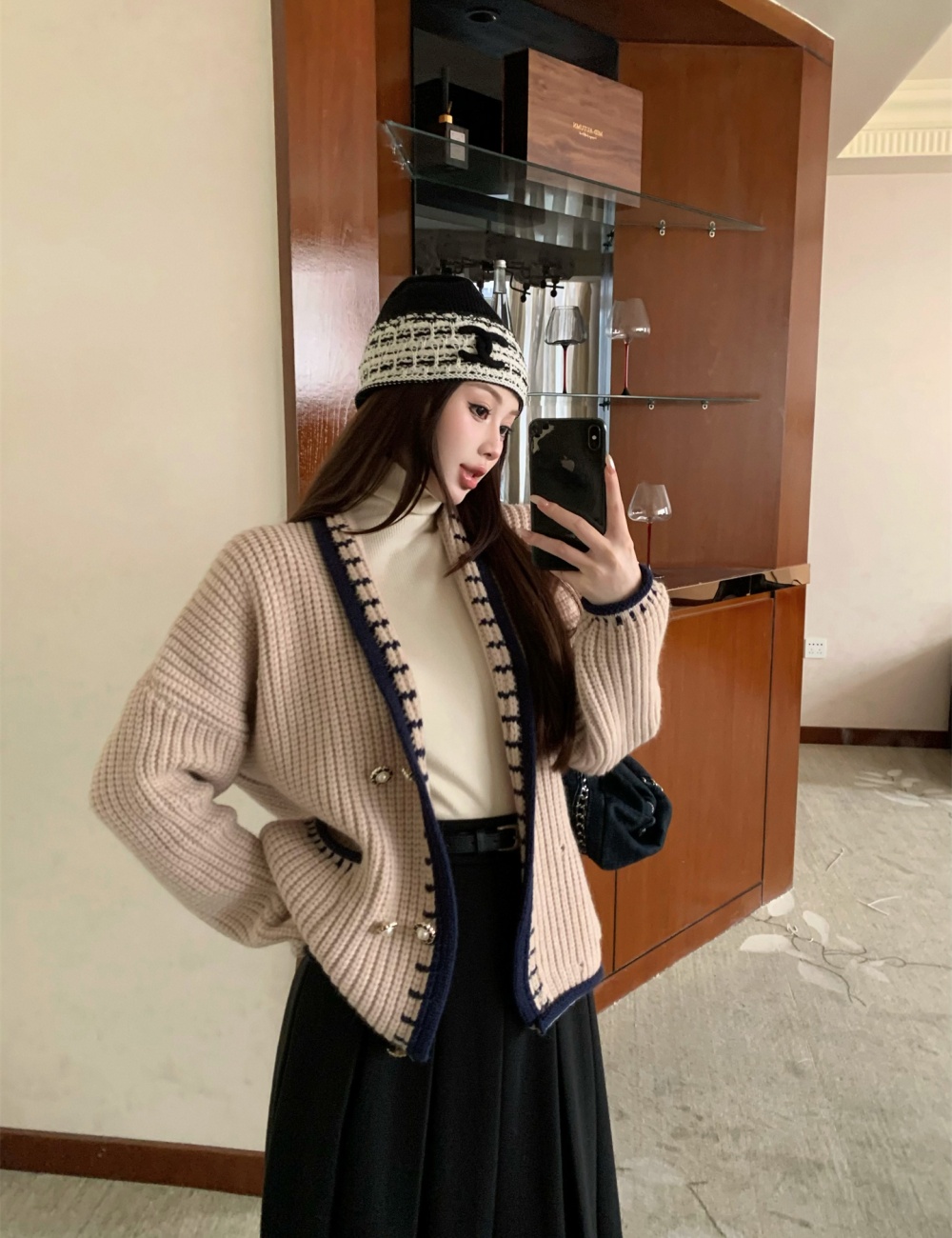 Autumn and winter lazy coat cashmere sweater