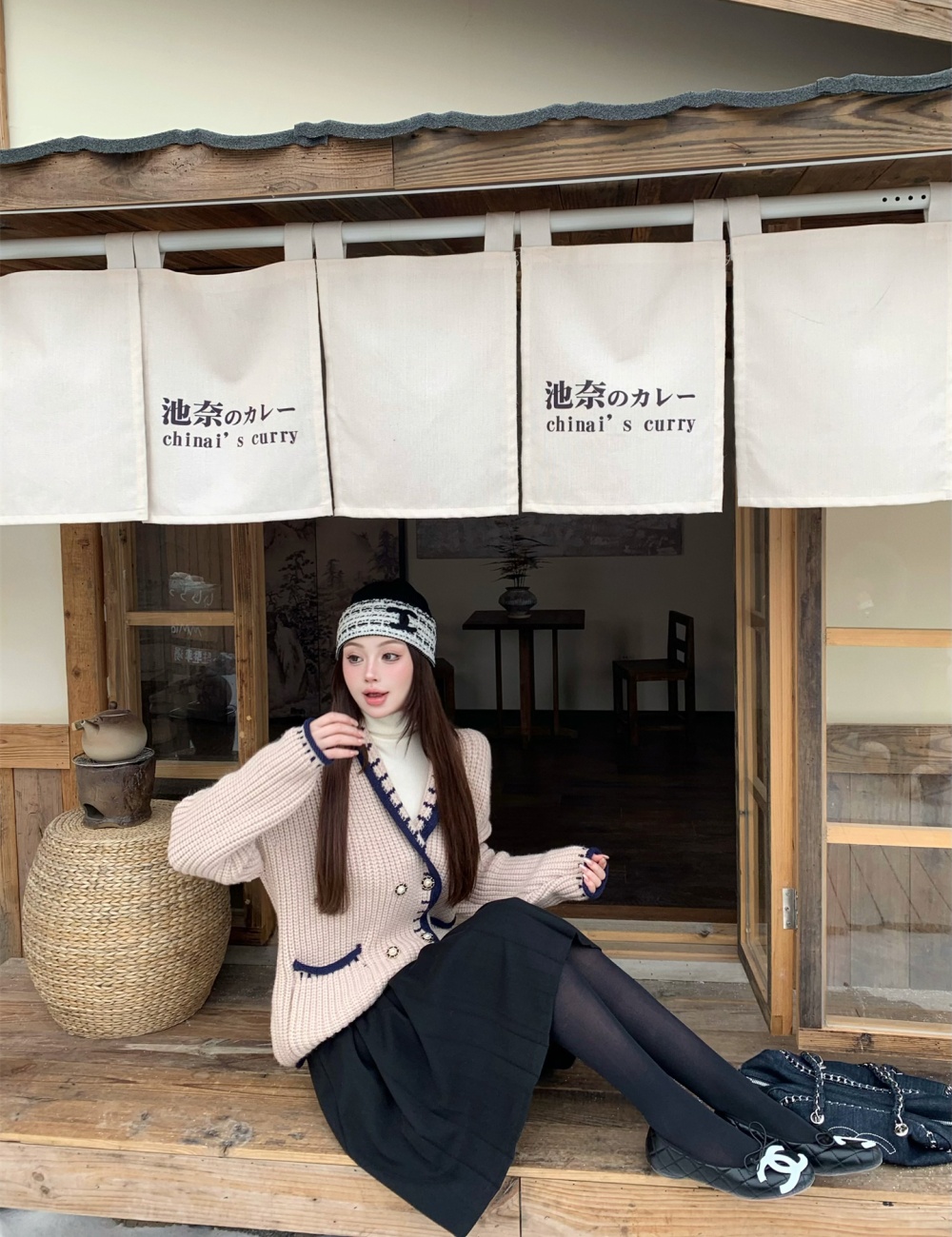 Autumn and winter lazy coat cashmere sweater