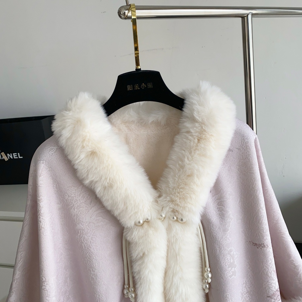 Outside the ride winter coat Chinese style splice tops for women