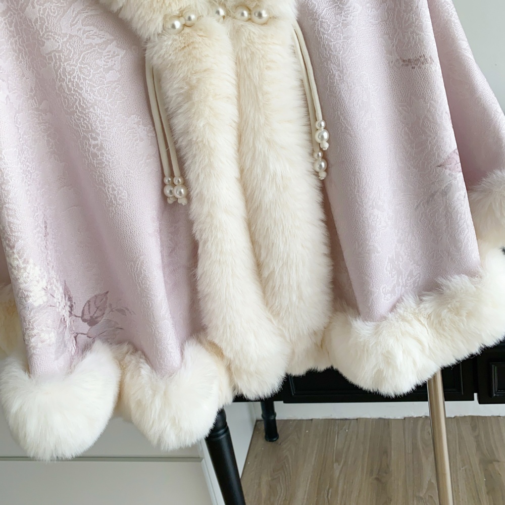 Outside the ride winter coat Chinese style splice tops for women