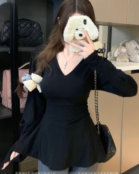 Bottoming unique autumn and winter long sleeve tops