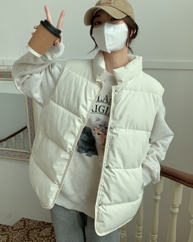 Student down coat niche Korean style waistcoat for women