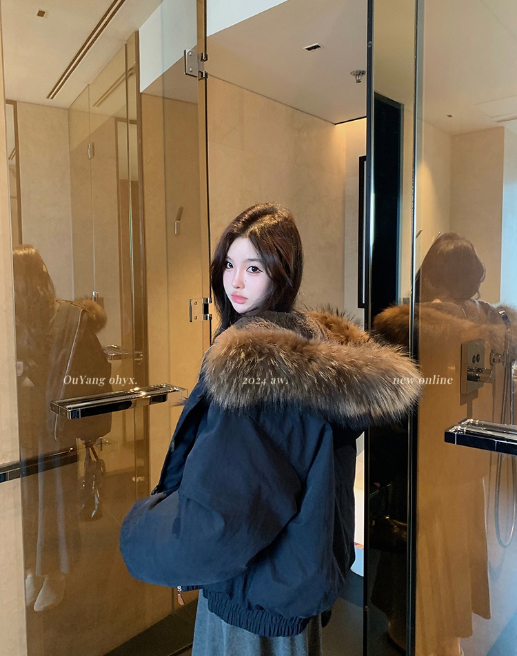 Short work clothing winter cotton coat for women