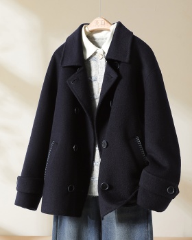 Temperament tops mixed colors coat for women