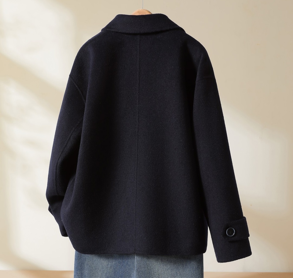 Temperament tops mixed colors coat for women