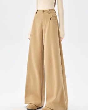 Loose wide leg pants American style long pants for women