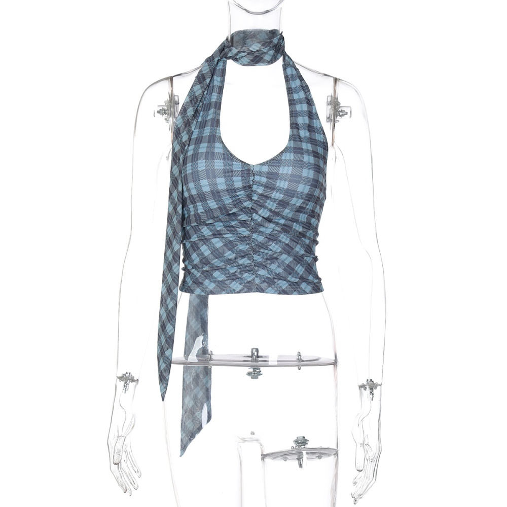 All-match slim tops sling France style vest for women