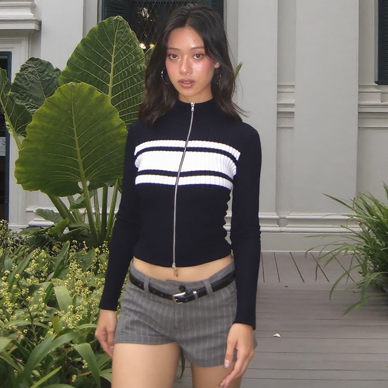 Long sleeve fashion sweater slim autumn and winter cardigan