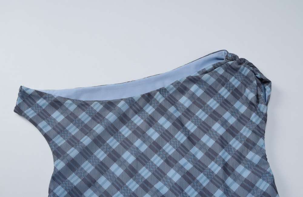 Drawstring frenum package hip European style fashion dress