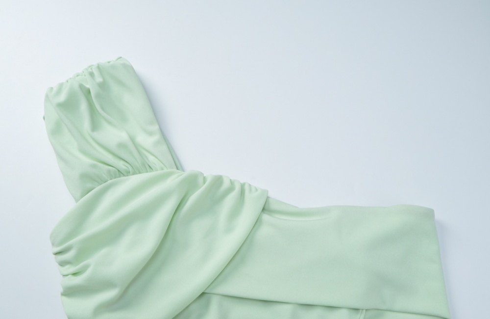 European style streamer high waist dress for women