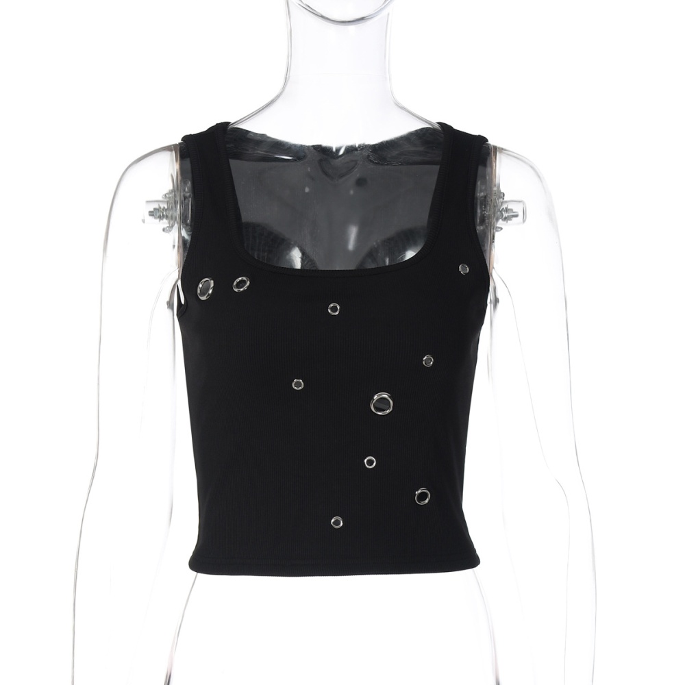 European style autumn pure all-match vest for women