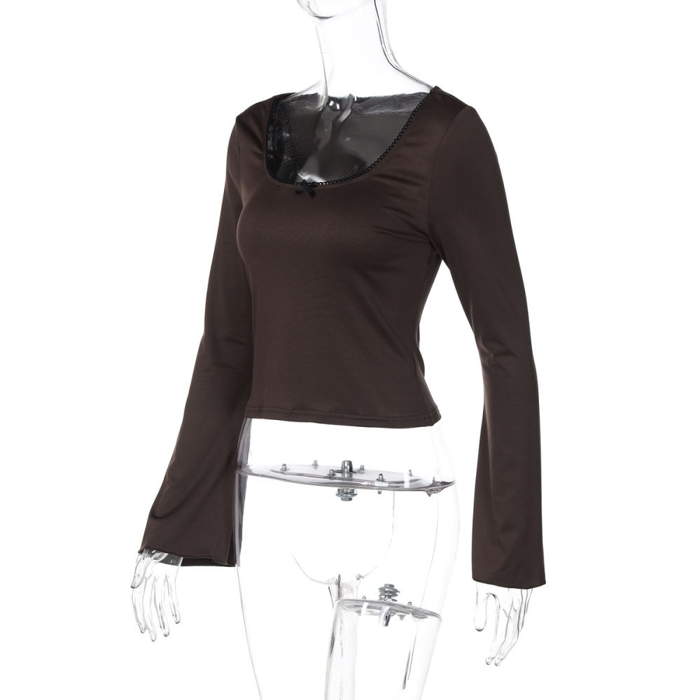 Spicegirl bottoming shirt long sleeve tops for women