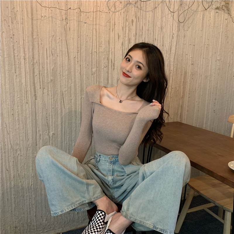 All-match Korean style autumn and winter bottoming shirt