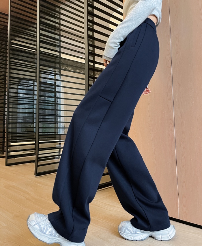 Loose sweatpants banana wide leg pants for women