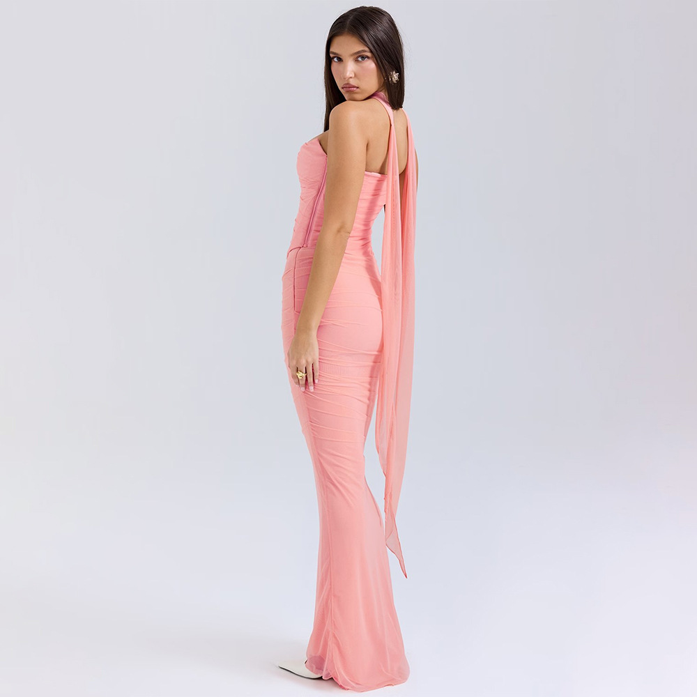 High waist slim tops European style frenum skirt