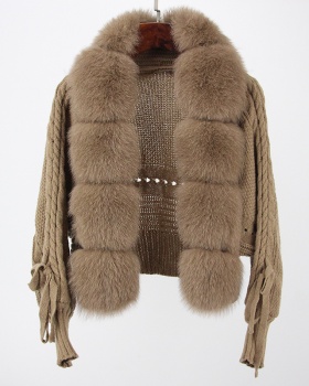 Spring and autumn knitted tops winter spring cardigan