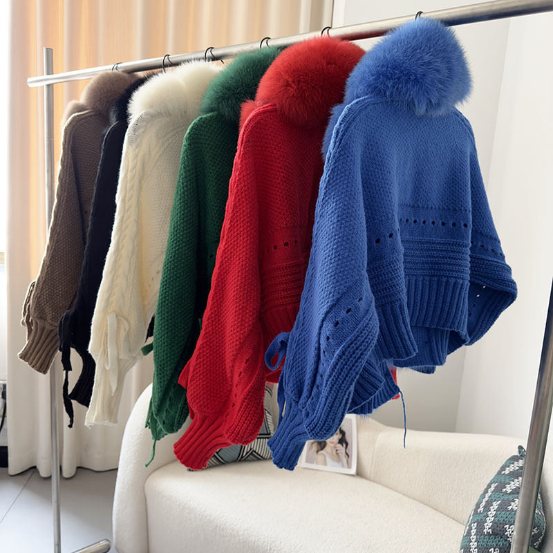 Spring and autumn knitted tops winter spring cardigan